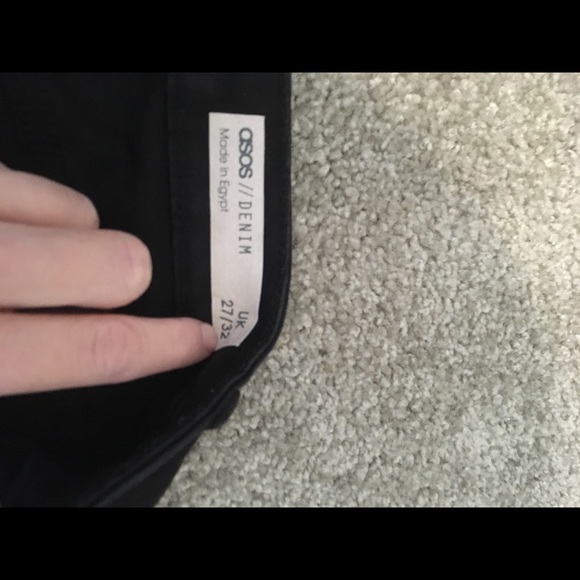 ASOS Riley black jeans - Picture 3 of 4